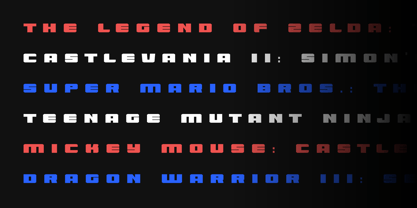 Gigaman Font Poster 4