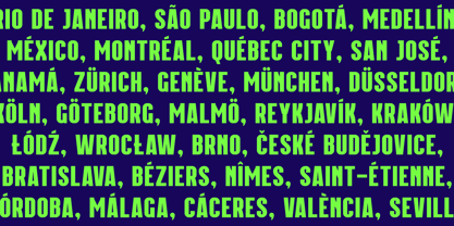 Lineon Sans Font Poster 9