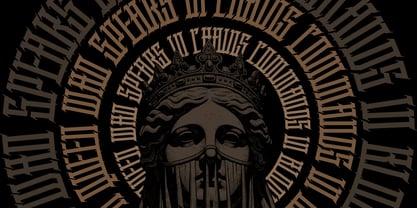 Kraptor Font Poster 2