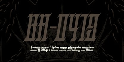 Kraptor Font Poster 9