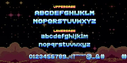 Arcade Blast Font Poster 2
