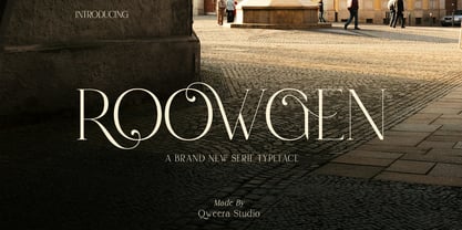 Roowgen Font Poster 1