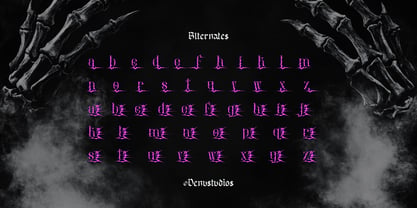 Nevron Sin Font Poster 11