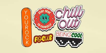 Munchy Pop Font Poster 2