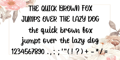 Songful Wedding Font Poster 4