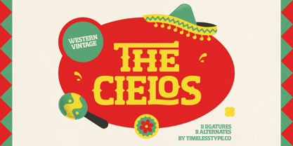 The Cielos Font Poster 1