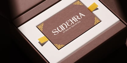 Narvaya Font Poster 9