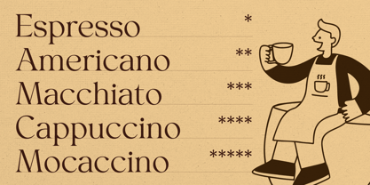Cavario Font Poster 9