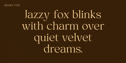 Cavario Font Poster 11