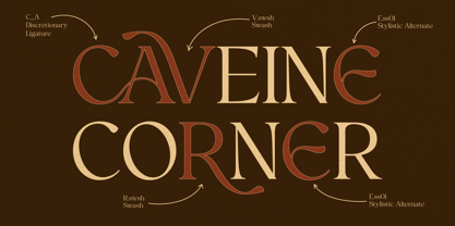 Cavario Font Poster 8