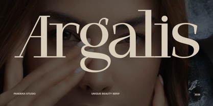 Argalis Font Poster 1