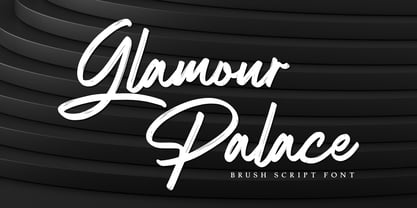 Glamour Palace Font Poster 1
