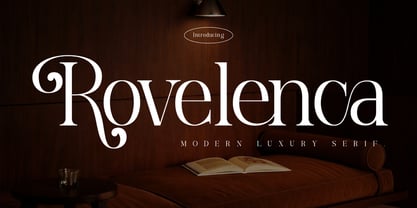 Rovelenca Font Poster 1