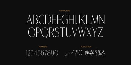 Myrelone Font Poster 2