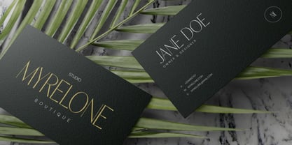 Myrelone Font Poster 7