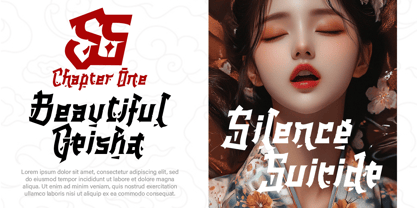 Miyukatsu Font Poster 4