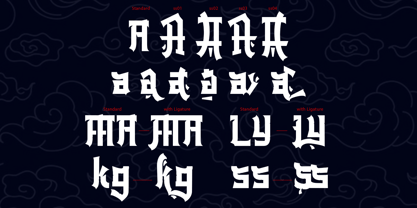Miyukatsu Font Poster 5