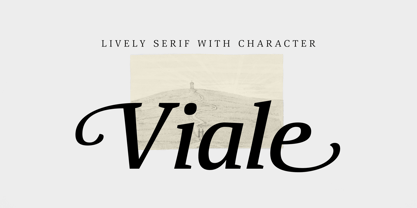 Viale Font Poster 1
