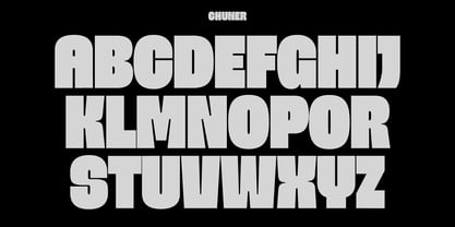 Chuner Font Poster 7