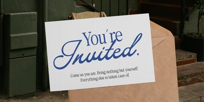 Special Handmade Script Font Poster 6