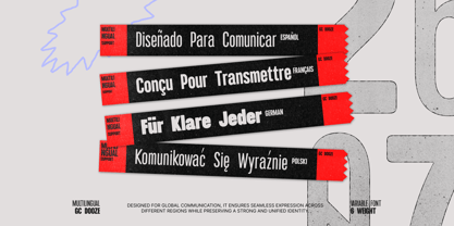 GC Dooze Font Poster 7