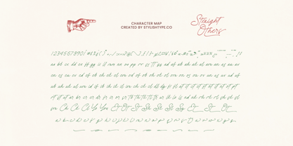 Straight Others Font Poster 8