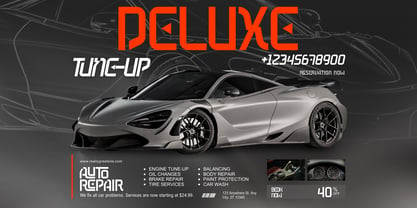 Aurex Font Poster 3
