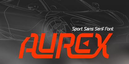 Aurex Font Poster 1