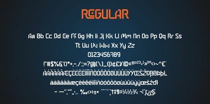 Aurex Font Poster 6