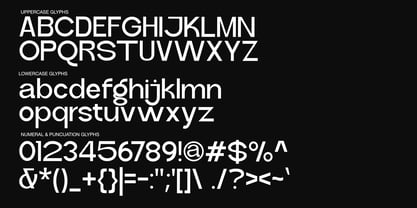 Zenvora Font Poster 9
