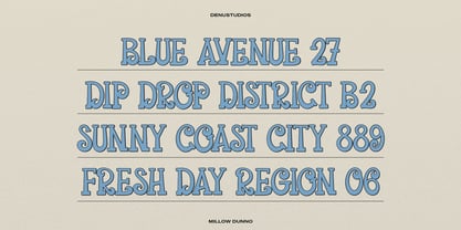 Millow Dunno Font Poster 3