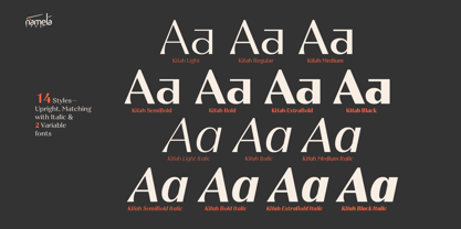Kifah Font Poster 3