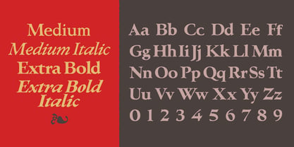 Klopfzeichen Font Poster 3