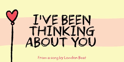 Teenage Parties Font Poster 3