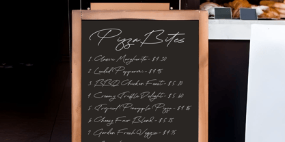 Charlove Rhythm Font Poster 2