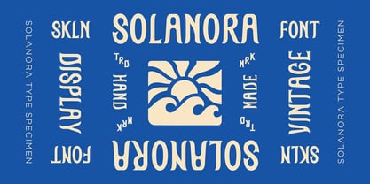 SFC Solanora Font Poster 1
