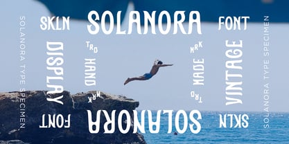 SFC Solanora Font Poster 2