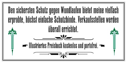 Schmale Etienne Font Poster 3