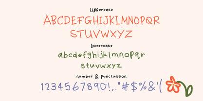 Leslie Crayon Font Poster 8