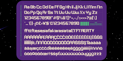 Metaor Aftershift Font Poster 10