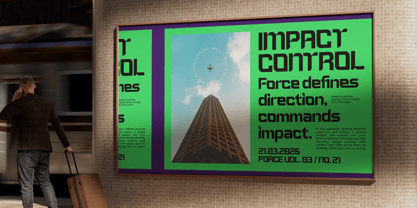 Metaor Aftershift Font Poster 6