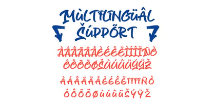 Rude Brush Font Poster 3