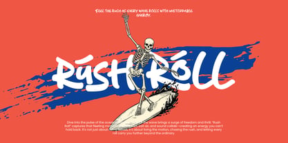 Rude Brush Font Poster 6