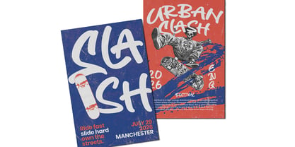 Rude Brush Font Poster 7
