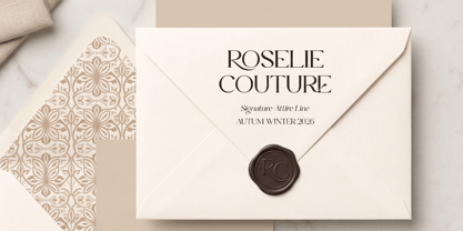 Roman Escort Font Poster 12
