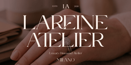 Roman Escort Font Poster 7