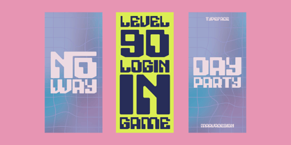 Noser Font Poster 5