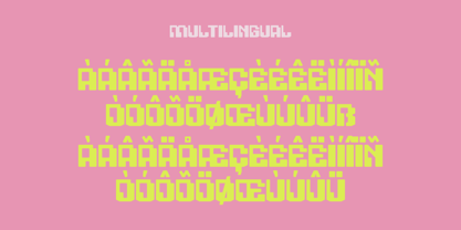 Noser Font Poster 8