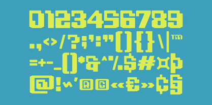 Noser Font Poster 6