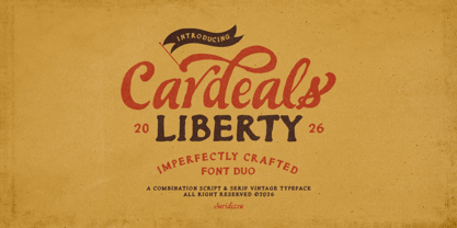 Cardeals Font Poster 1